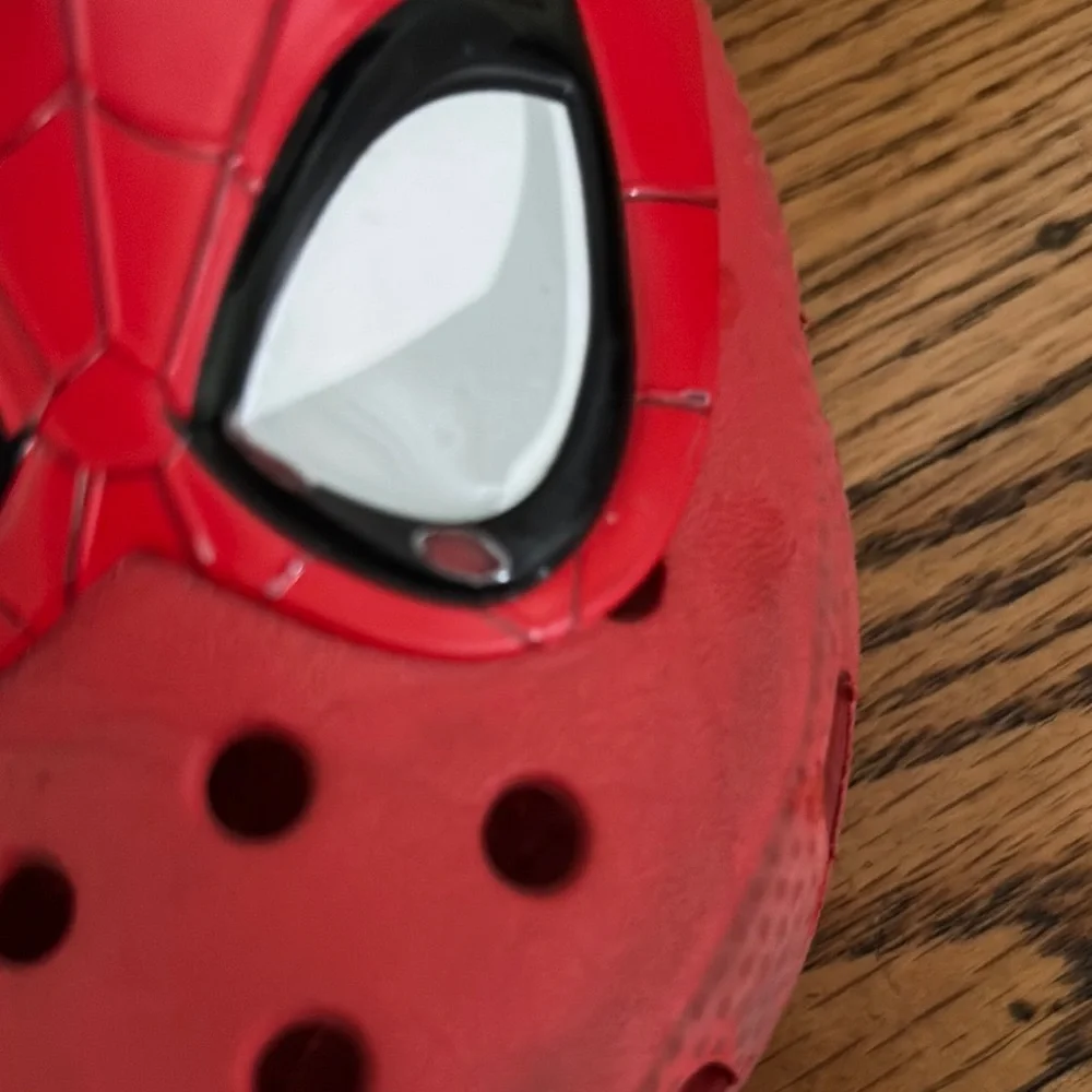 Croc's Marvel Red and Blue Spider-Man Slippers 13C